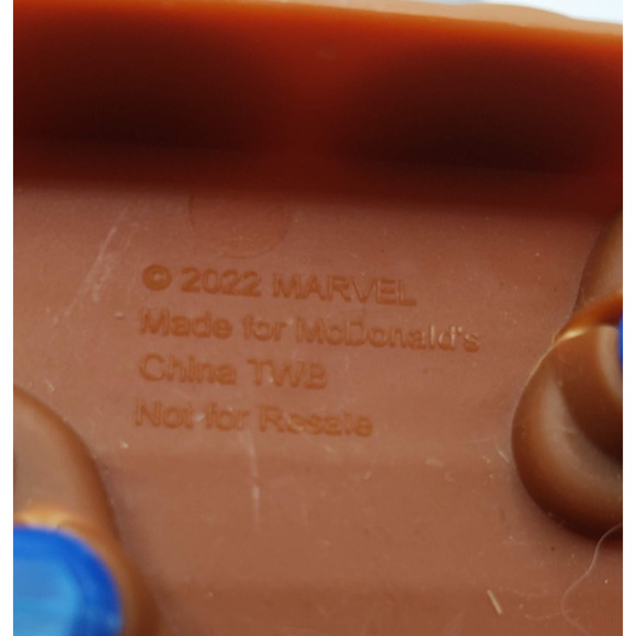 McDonald's 2022 THOR LOVE and THUNDER Marvel Happy Meal Toy Thor #1 - Picture 6 of 6